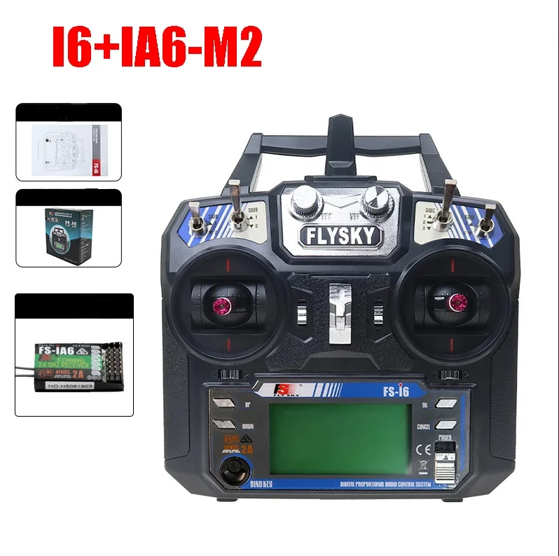 Flysky FS-i6 Rc Transmitter with 6 Channels 8 Flysky FS-i6 Rc Transmitter with 6 Channels - Image 8