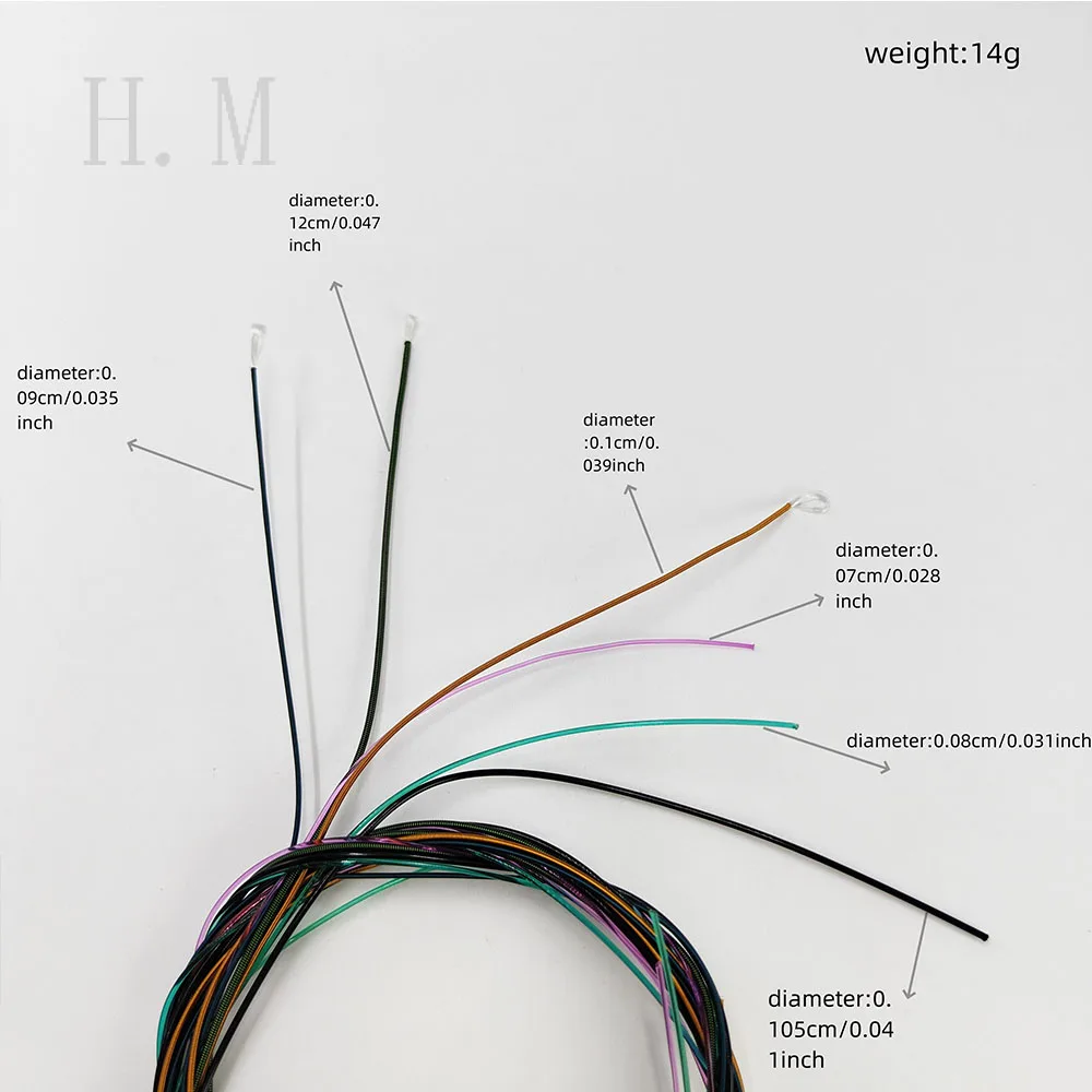 Vibrant Rainbow Acoustic Guitar Strings Set 3 Vibrant Rainbow Acoustic Guitar Strings Set - Image 3