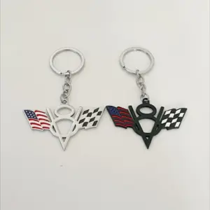 V8 Engine & American Flag Keychain 9 S0d0bb263b6b54d53b2d531a4ae240eb1X
