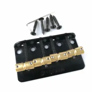 Wilkinson Precision Jazz Bass Bridge with Brass Saddles 15 S0d0e500fe0be4aa2b51319c99c38a9d6O