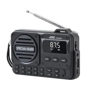 Portable Black FM Radio Bluetooth Speaker 17 S0d29f727486945f4b110c627981ce7fbb