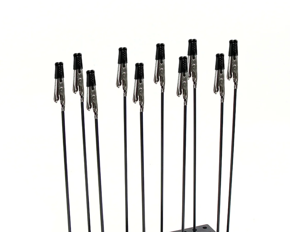 Black Rubber Covers for Alligator Clips Set of 100 6 Black Rubber Covers for Alligator Clips Set of 100 - Image 6