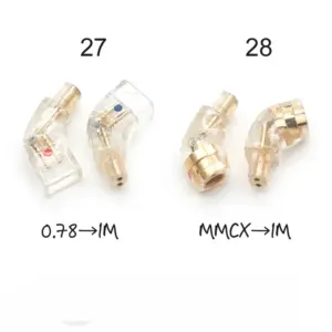 Super Mini MMCX Adapter for Audio Devices 16 S0d59b8774cc44f3db3fe95c69de786617
