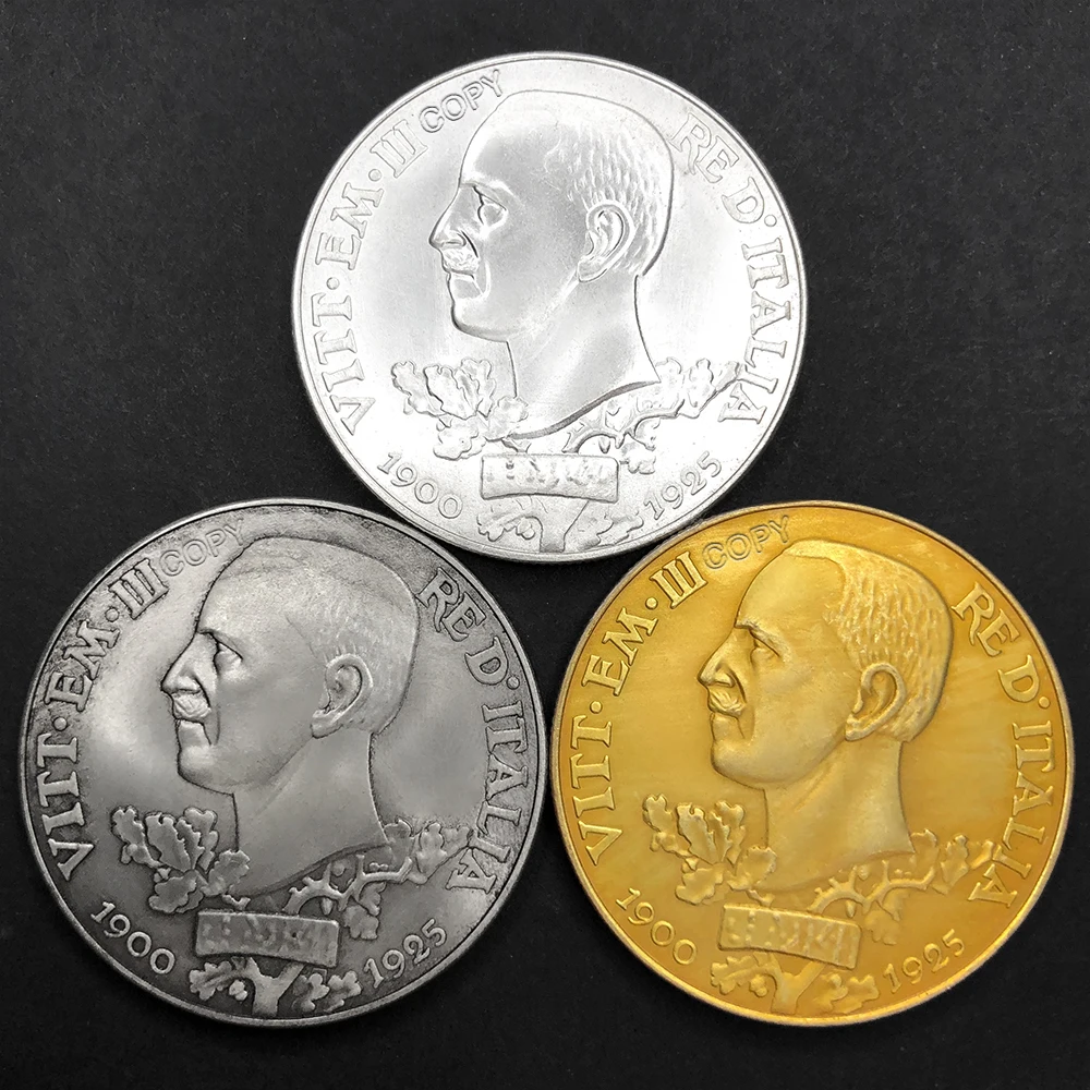 Italy 1900-1925 Copper Commemorative Coin 1 Italy 1900-1925 Copper Commemorative Coin