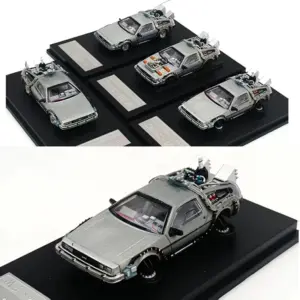 1/64 Scale DeLorean Time Machine Model 13 S0d676a87e936455c9f320abeb9c7518cY
