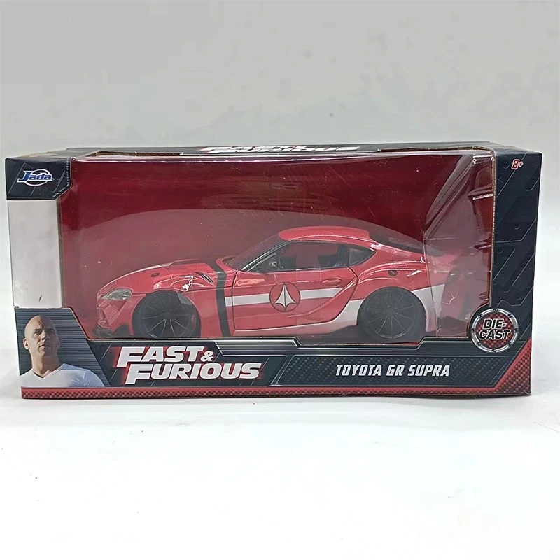 Red 1:24 Scale Toyota GR Supra Diecast Model 5 Red 1:24 Scale Toyota GR Supra Diecast Model - Image 5