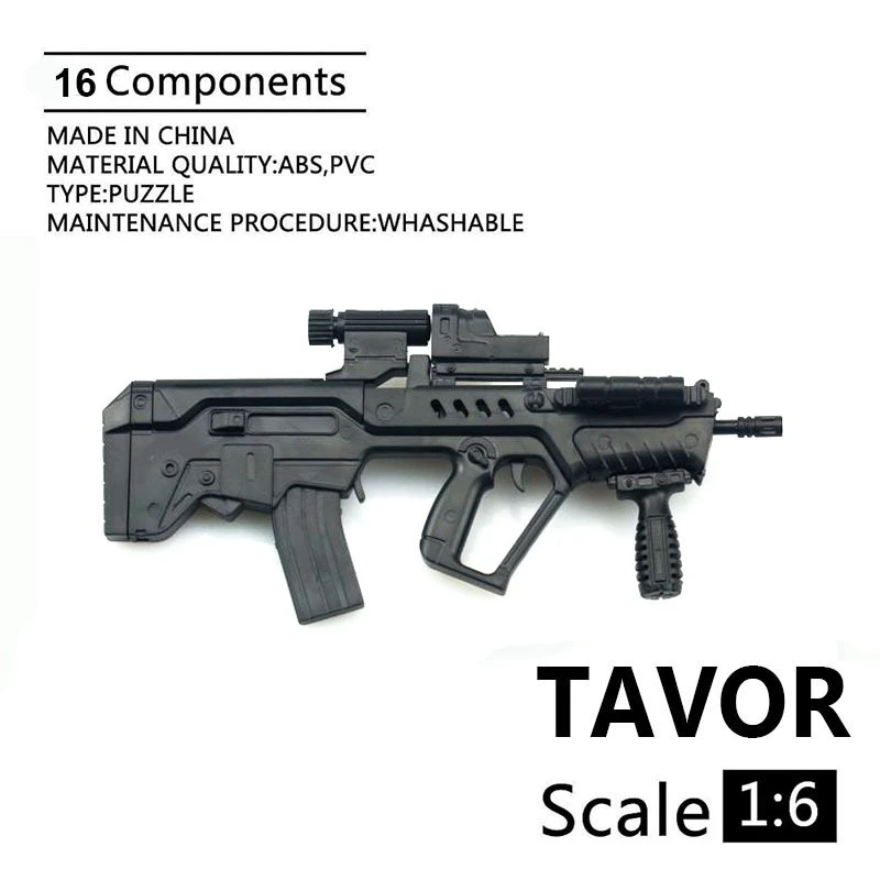 1/6 Scale Tactical Firearm Replica Set 6 1/6 Scale Tactical Firearm Replica Set - Image 6