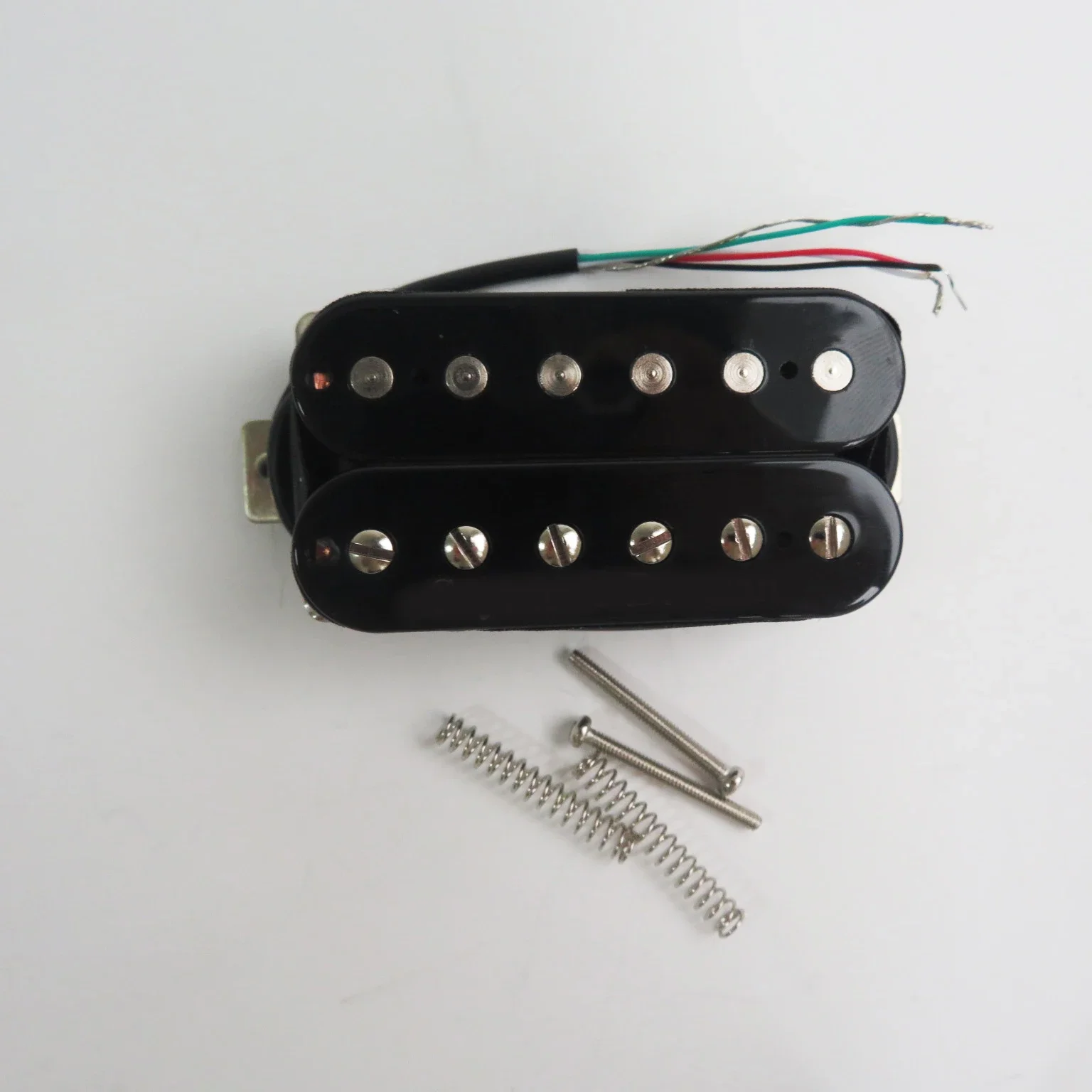 Black Humbucker Pickup Set for Electric Guitars 4 Black Humbucker Pickup Set for Electric Guitars - Image 4