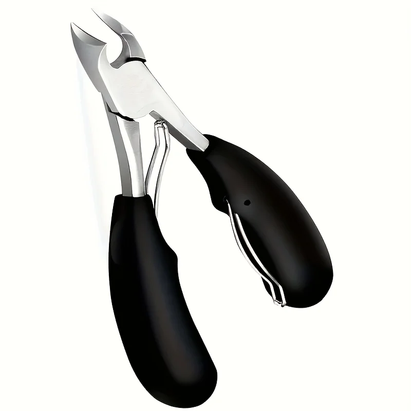 Heavy-Duty Stainless Steel Nail Clipper in Black 2 Heavy-Duty Stainless Steel Nail Clipper in Black - Image 2