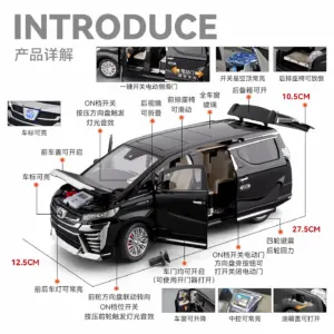 1/18 Vellfire Alphard MPV Diecast Model 9 S0d9b6c480c0246d6a92ac8a43cb3db5cC