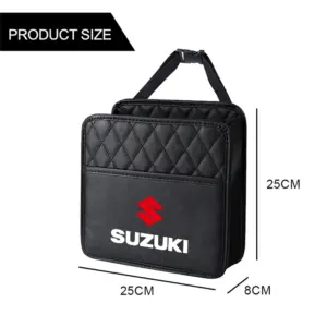 Suzuki PU Leather Car Storage Bag 25x15x8cm 8 S0da039ba684e4c3abb04ff34a1a86bad5