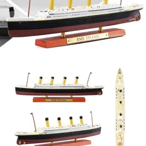 Elegant Ocean Liner Model Set - 1:1400 Scale Collection 12 S0da51056d4624f43a54a642d544b23bbv