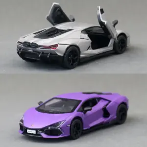 Purple Lamborghini Revuelto Model 1:43 Scale 10 S0da71c03505c4ae0a55cbf9d47497692A