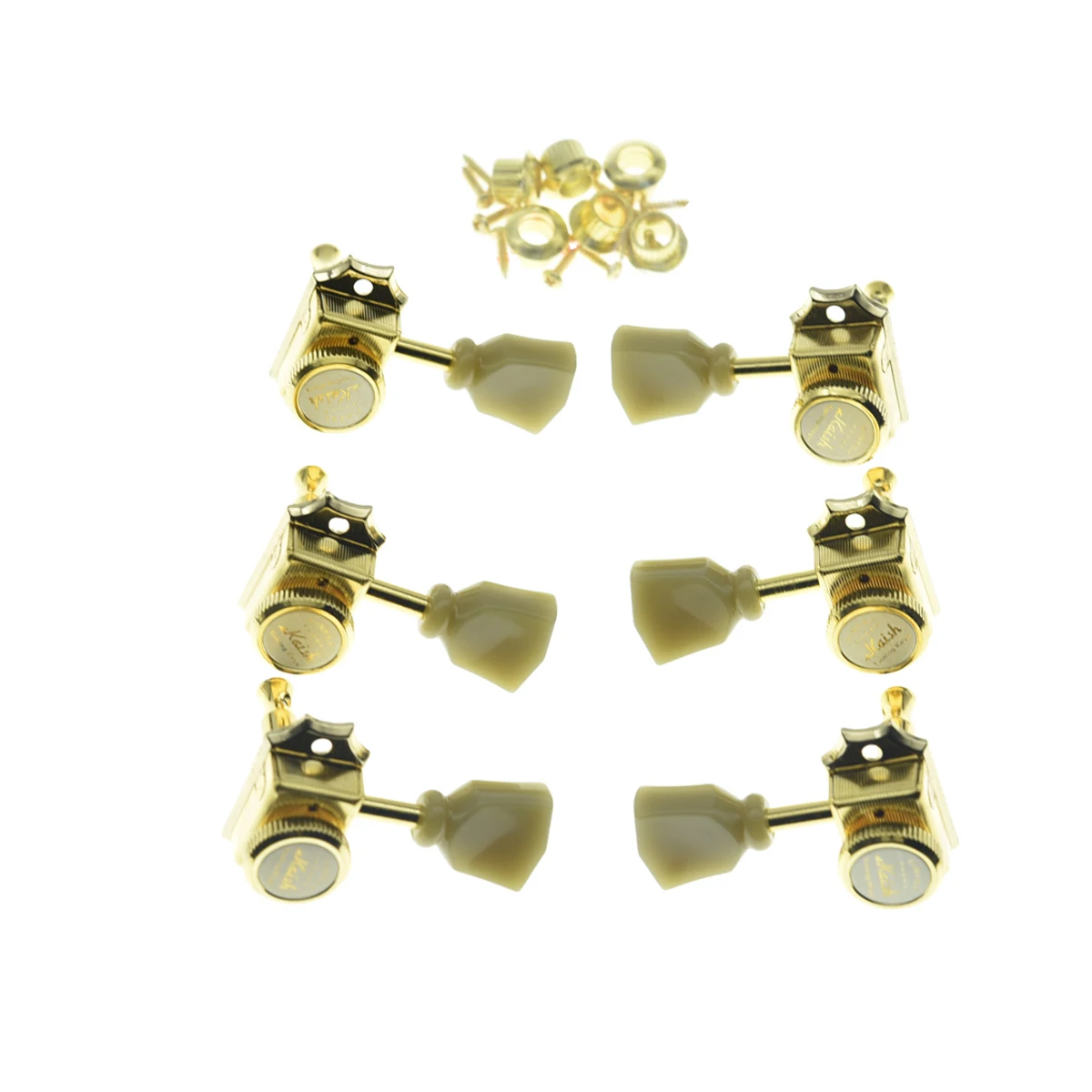 Vintage Gold Locking Tuner Set for Les Paul 2 Vintage Gold Locking Tuner Set for Les Paul - Image 2