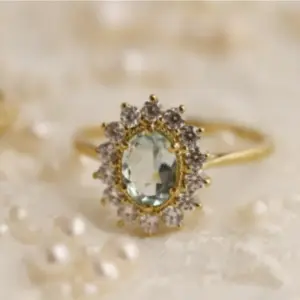 Blue and White Geometric Cocktail Ring for Women 6 S0dc22cf0d7e54c58805ee3f3c0ec5a646