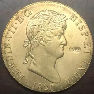 1820 Spain 8 Escudos Replica Coin