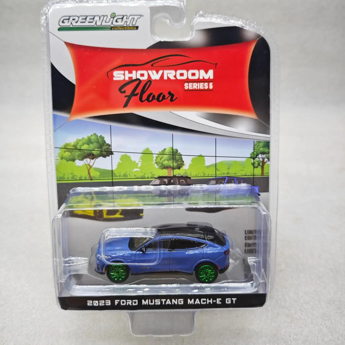 Green 1:64 Ford Mustang Mach-E GT Model 2 Green 1:64 Ford Mustang Mach-E GT Model - Image 2