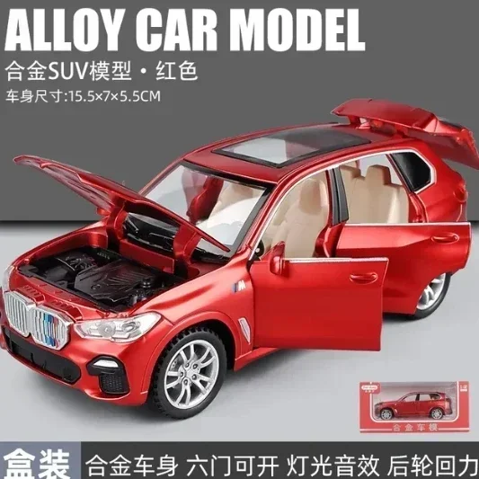 1:32 BMW X5 SUV Diecast Model for Collectors 7 1:32 BMW X5 SUV Diecast Model for Collectors - Image 7