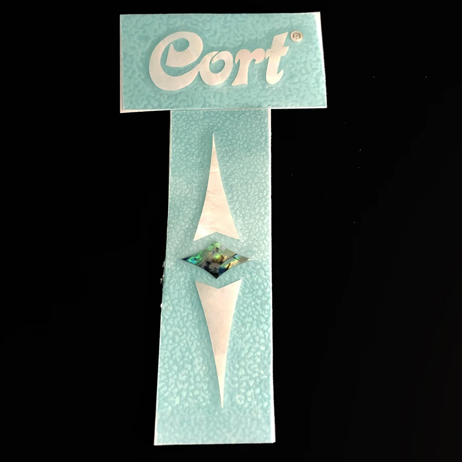 Holographic Guitar Logo Decal for Customization 2 Holographic Guitar Logo Decal for Customization - Image 2