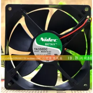 Nidec 90mm 24V CPU Fan 2000-3000RPM