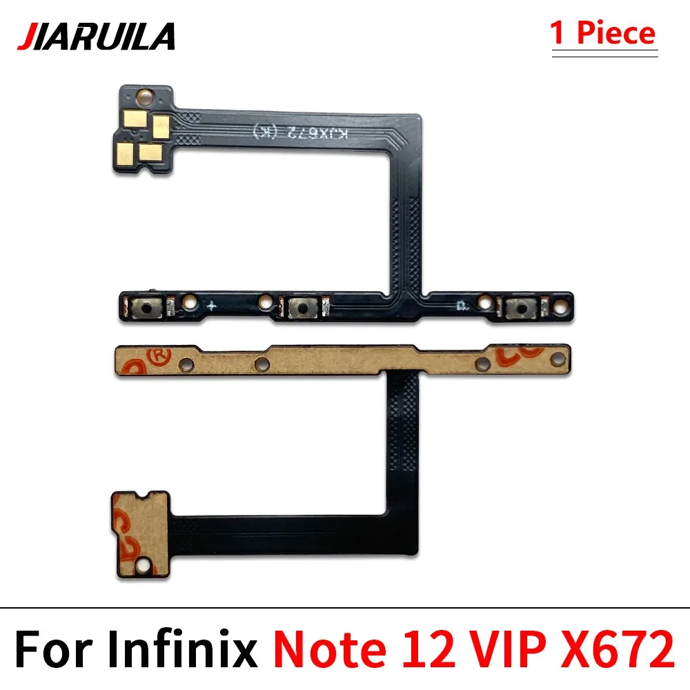Infinix Compatible Flex Cable Set for Power and Volume 6 Infinix Compatible Flex Cable Set for Power and Volume - Image 6
