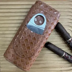 Brown Leather Cigar Case with Bottle Opener 6 S0e0d1a178584438eb365b0ab3ae0ca1cV