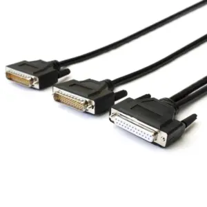 Durable Black DB25 Extension Cable 0.5-5m 13 S0e107a35718546e1a7b807e394e5341ci