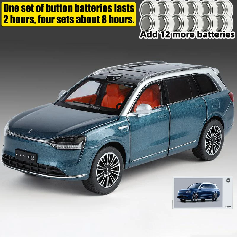 1:24 AITO M9 SUV Diecast Model 9 1:24 AITO M9 SUV Diecast Model - Image 9