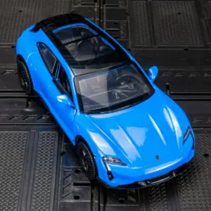 Blue Porsche Taycan Turbo S Cross Turismo Model 10 S0e1cfb602ee548e7bafd3c00fe776c95W