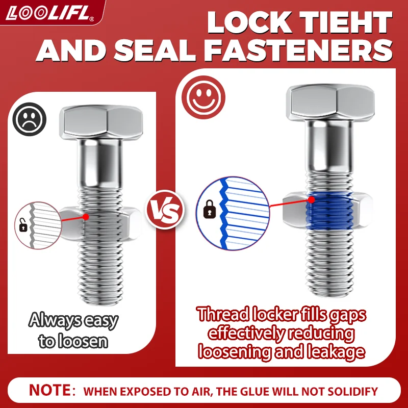 LOOLIFL 243 Threadlocker for Metal Fasteners 5 LOOLIFL 243 Threadlocker for Metal Fasteners - Image 5