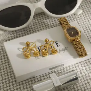 Gold Stainless Steel Cherry Earrings JDE0111022 11 S0e23cd7a4ebc43c0b0409b32fa418ae3v