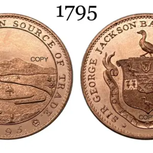 Vintage UK 1795 Half Penny Replica Coin 10 S0e2ebf2e5de44aadb19da18254a82fe6b