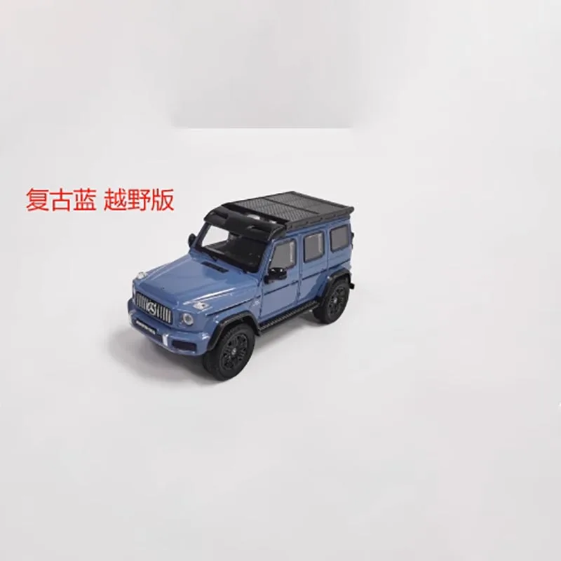 Mercedes-Benz G63 1/64 Diecast Model Blue 9 Mercedes-Benz G63 1/64 Diecast Model Blue - Image 9