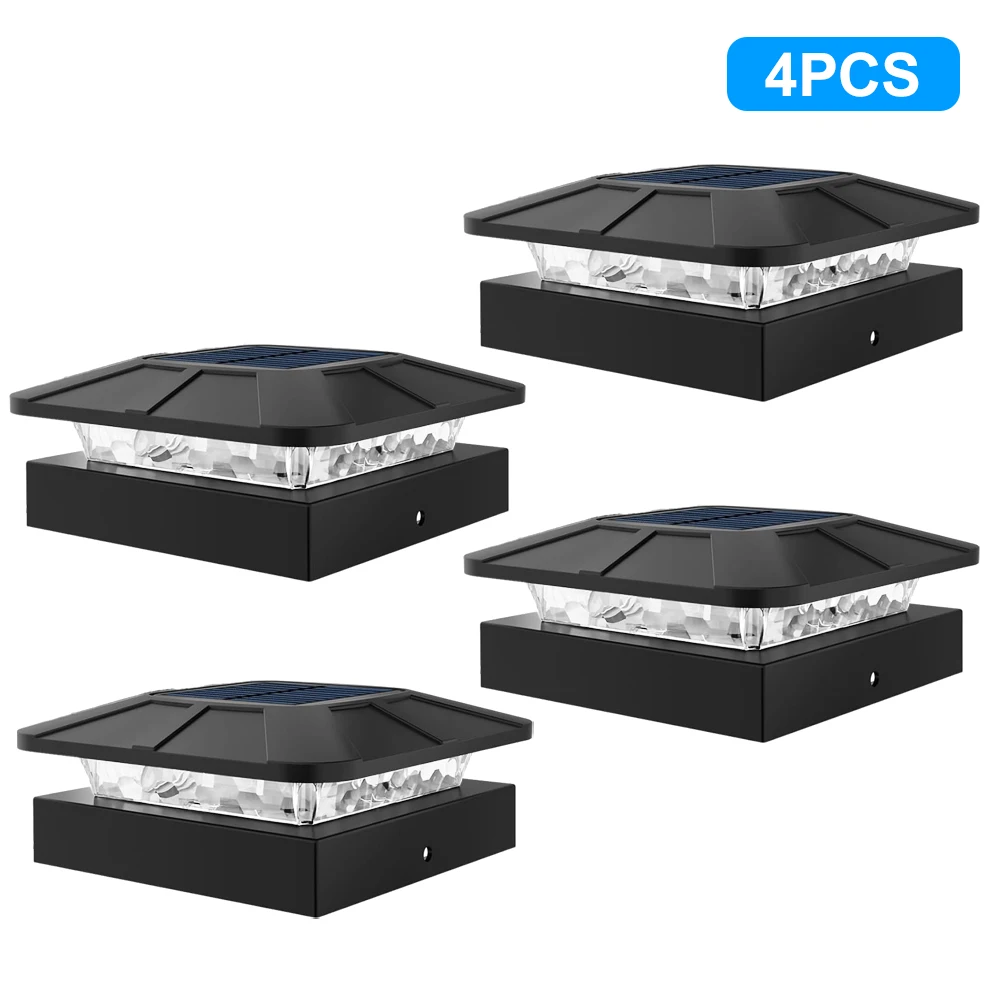 4-Inch Solar Post Cap Light for Fence and Deck 9 4-Inch Solar Post Cap Light for Fence and Deck - Image 9