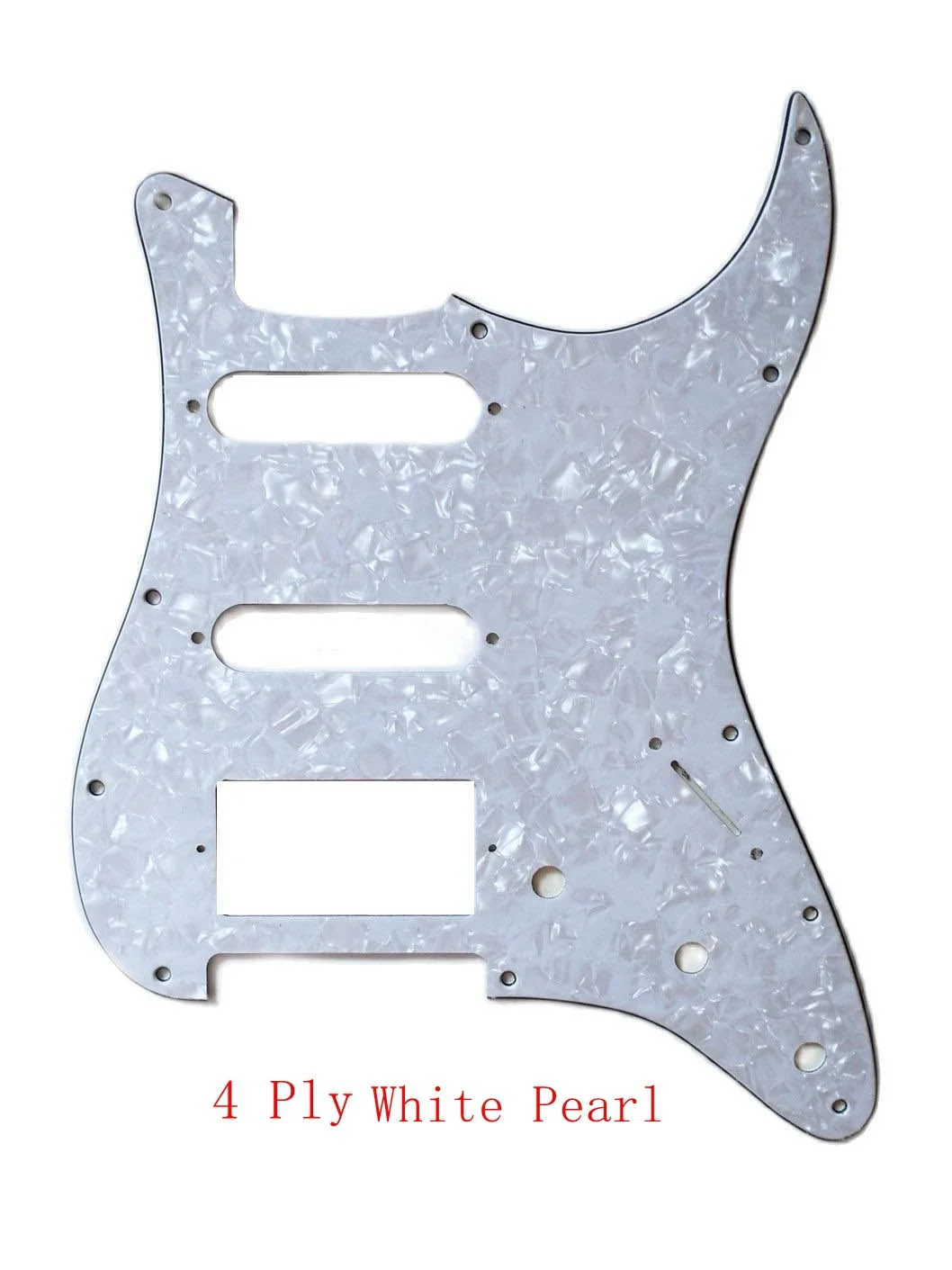 Prewired SSH Strat Pickguard with Wilkinson Alnico 5 8 Prewired SSH Strat Pickguard with Wilkinson Alnico 5 - Image 8