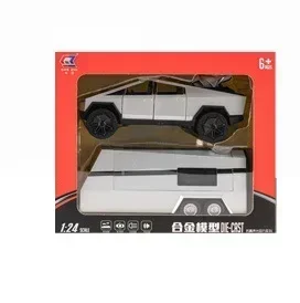 1:24 Diecast Pickup and Trailer Model 6 1:24 Diecast Pickup and Trailer Model - Image 6