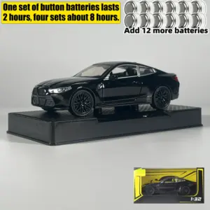Yellow BMW M4 Coupe Diecast Model 1:32 Scale 19 S0e8ff9f60b8c4d1f895c9fa814531b14p