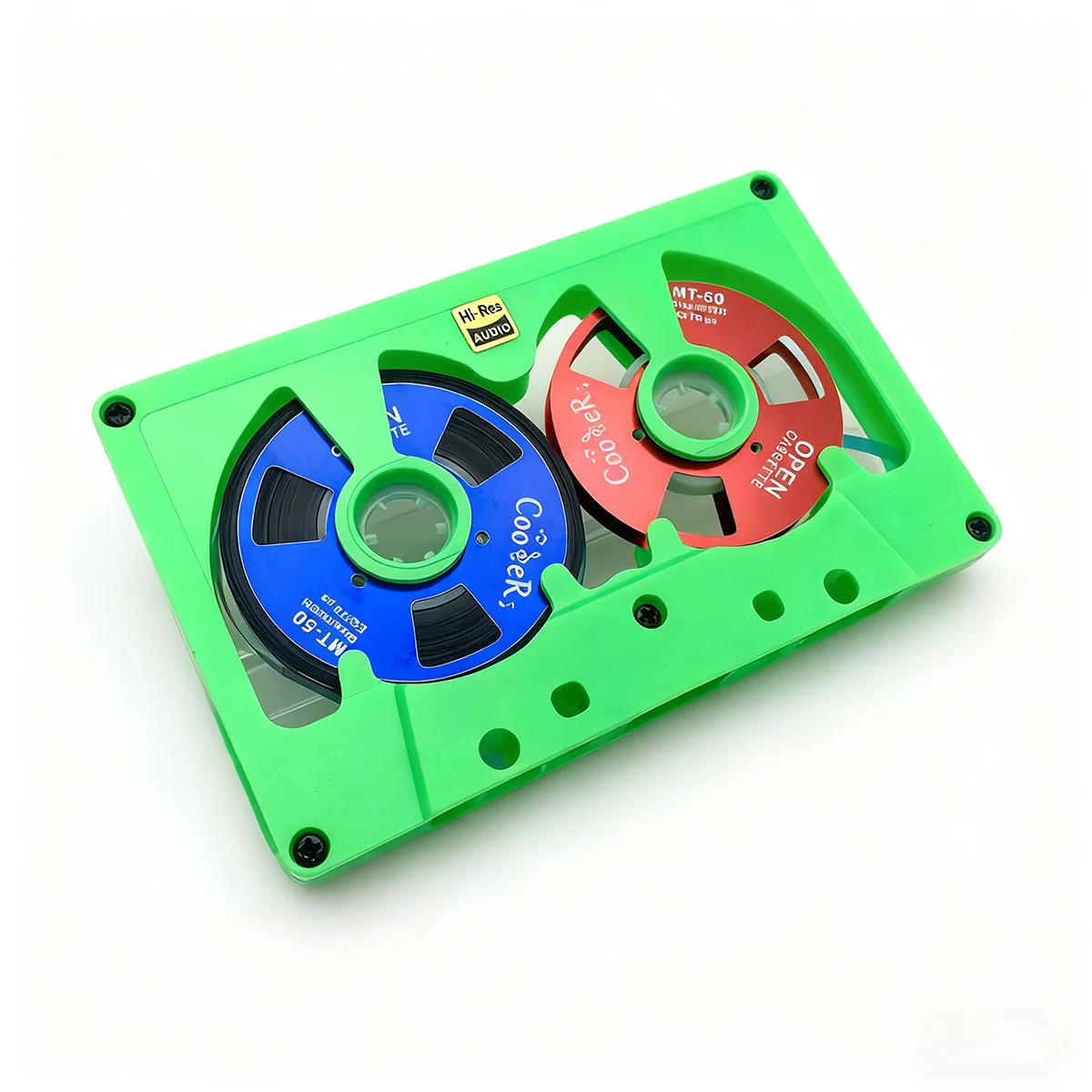 Double-Sided Vibrant Audio Cassette Tape 5 Double-Sided Vibrant Audio Cassette Tape - Image 5