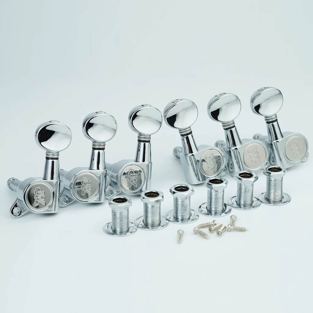 Wilkinson CR WJN05 Guitar Tuners Silver Set 3 Wilkinson CR WJN05 Guitar Tuners Silver Set - Image 3