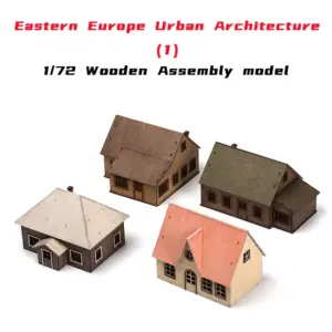 Eastern European Town Model Kit 1/72 Scale