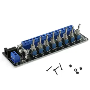 8-Channel 3V-24V DC Power Distribution Module