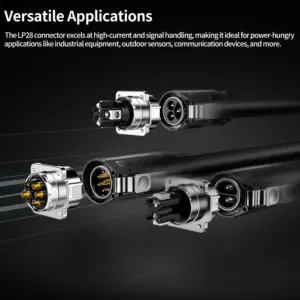 Waterproof M28 Circular Electrical Connector 15A 300V 15 S0ecfefdaeb2c46e5b49a06df77c0d3ddt