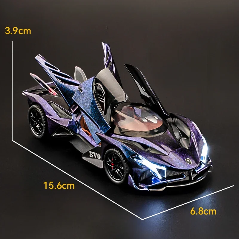 Apollo EVO Miniature Diecast Supercar Model 5 Apollo EVO Miniature Diecast Supercar Model - Image 5