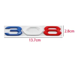 Peugeot Metal Badge Sticker for 208, 308, 408, 508 13 S0edeebe9ff85440f8e16053a81d6a0b42