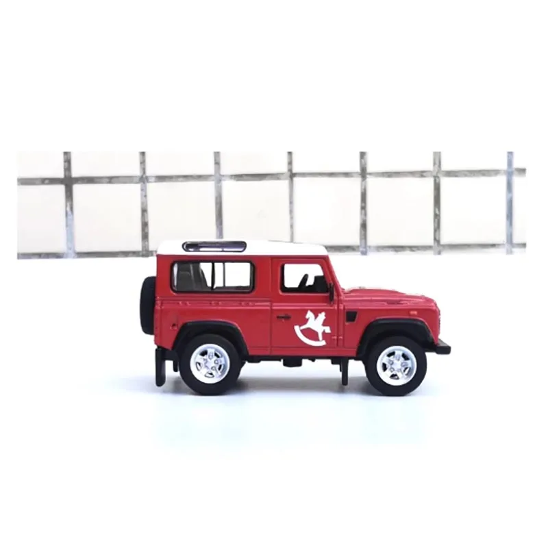 Rugged Red Defender Diecast Car Model 5 Rugged Red Defender Diecast Car Model - Image 5