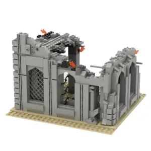 WW2 Battlefield Ruins Model Kit with 682 Pieces 12 S0ef23f09305b42dd8c699ad8802f0e38C