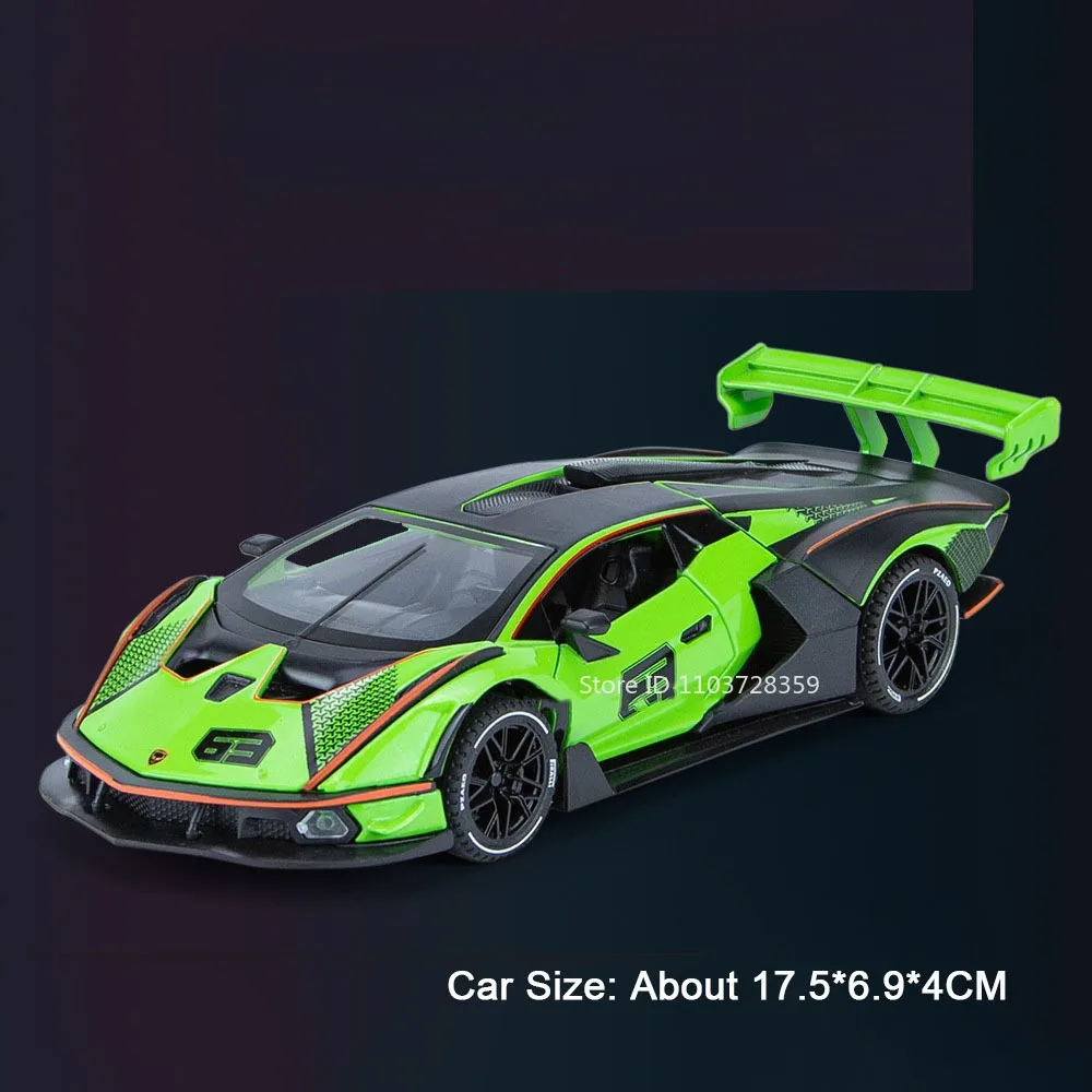 Diecast Lamborghini Sports Car Model 1:32 Scale 10 Diecast Lamborghini Sports Car Model 1:32 Scale - Image 10