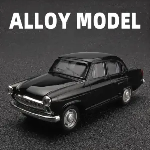 GAZ-21 Volga Diecast Model 1:43 Scale Black 11 S0f3297fdfee44a44a0f57e6cf06bf0aba