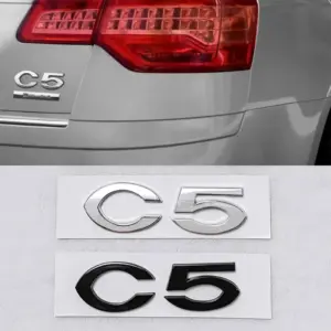 Citroen C5 3D Badge Set in Chrome & Black 8 S0f38d2edba3c442d8280becde43609d4N