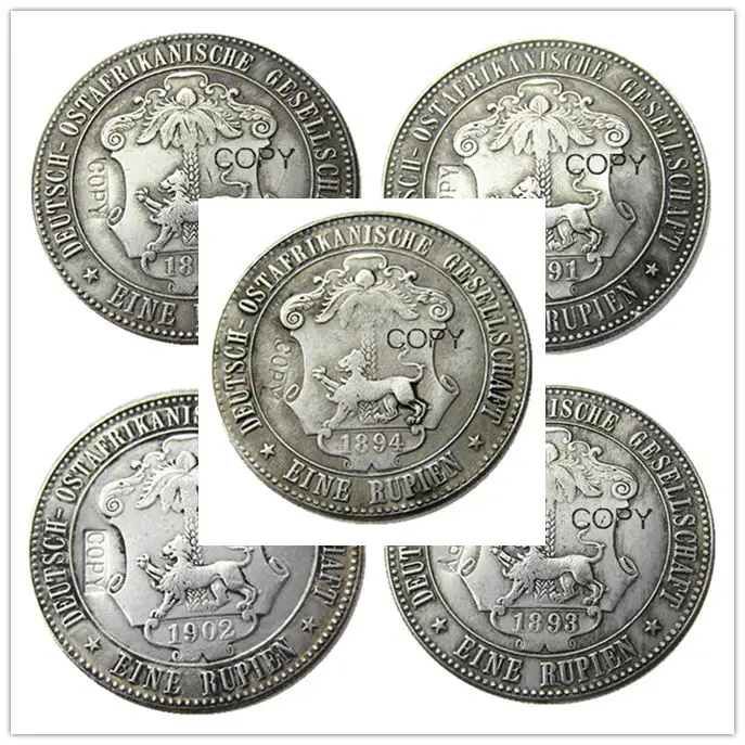 Vintage German East Africa Coins Set 2 Vintage German East Africa Coins Set - Image 2